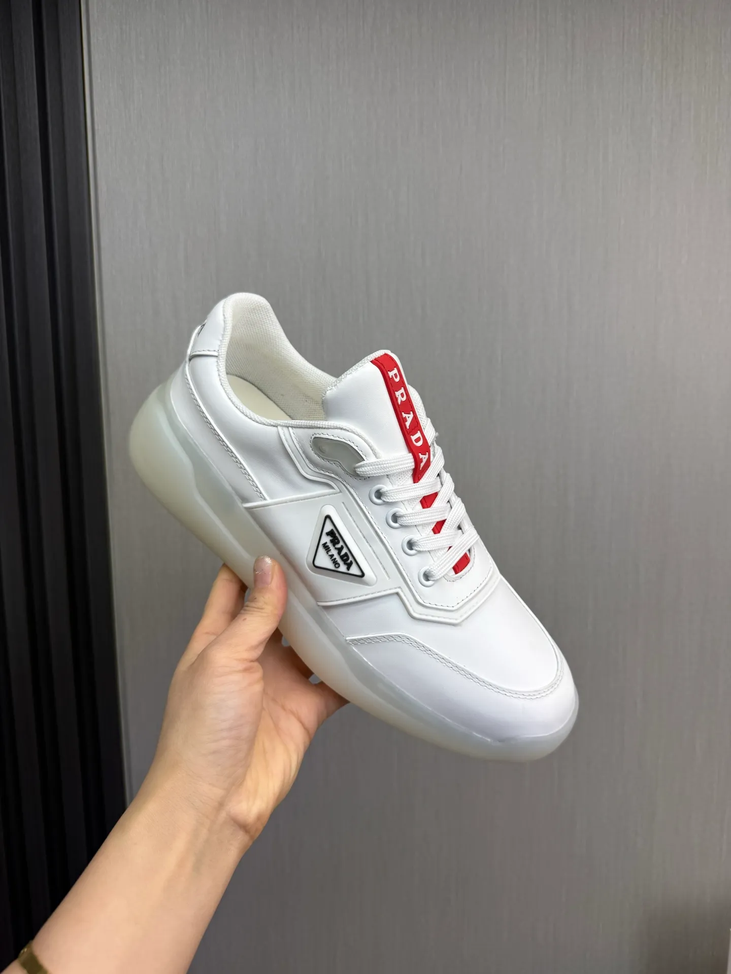 Factory price 600💰 [PRADA] Popular items in men's shoe counters, synchronized with the official website, 1 high-quality shipment ✔️Original cowhide + cowhide lining, 1🆚1 replica, original sole, 38-45 (45 customized, non-refundable)